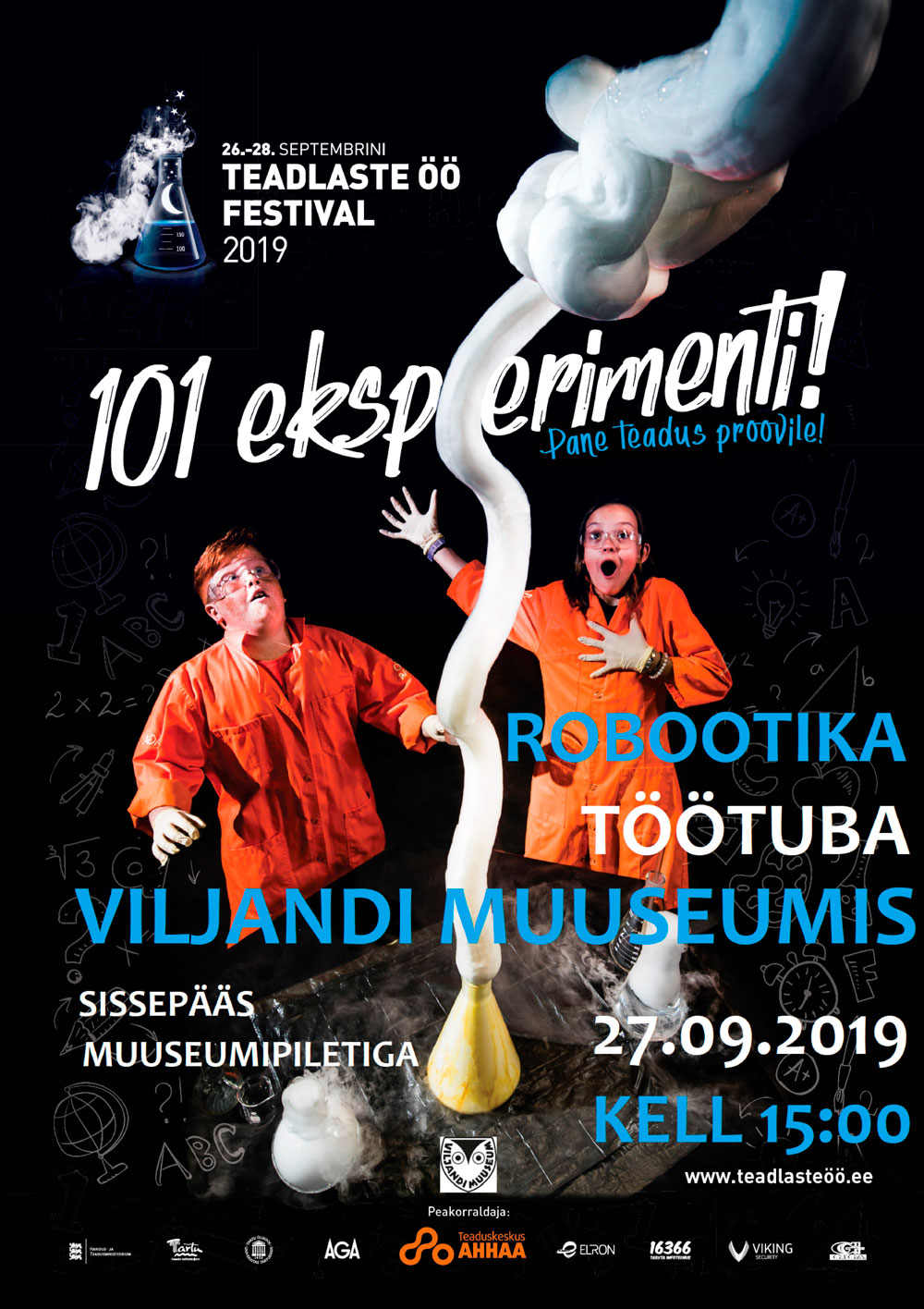 Teadlaste öö 2019 robootika