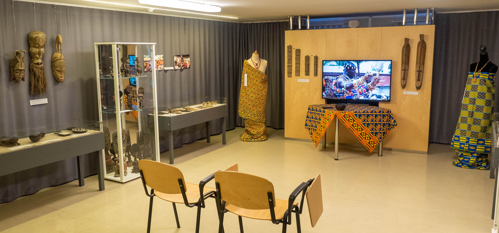 Ashanti kultuuri ja Aafrika maskide näitus