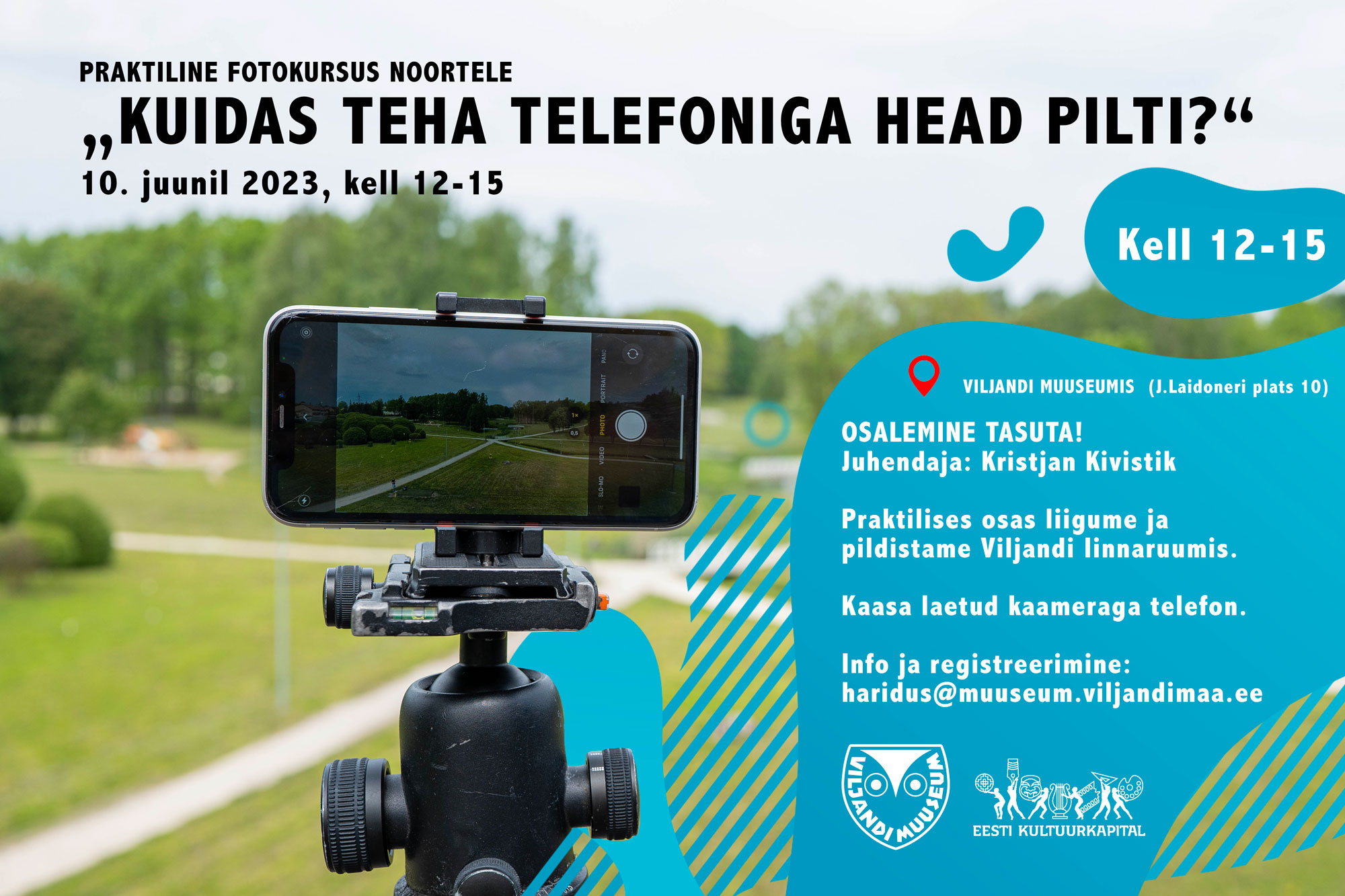 Fotokursuse plakat