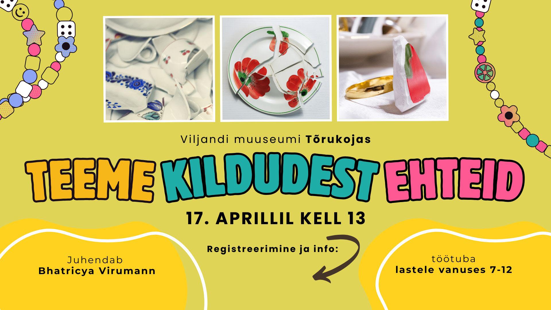 Plakat ehete piltidega