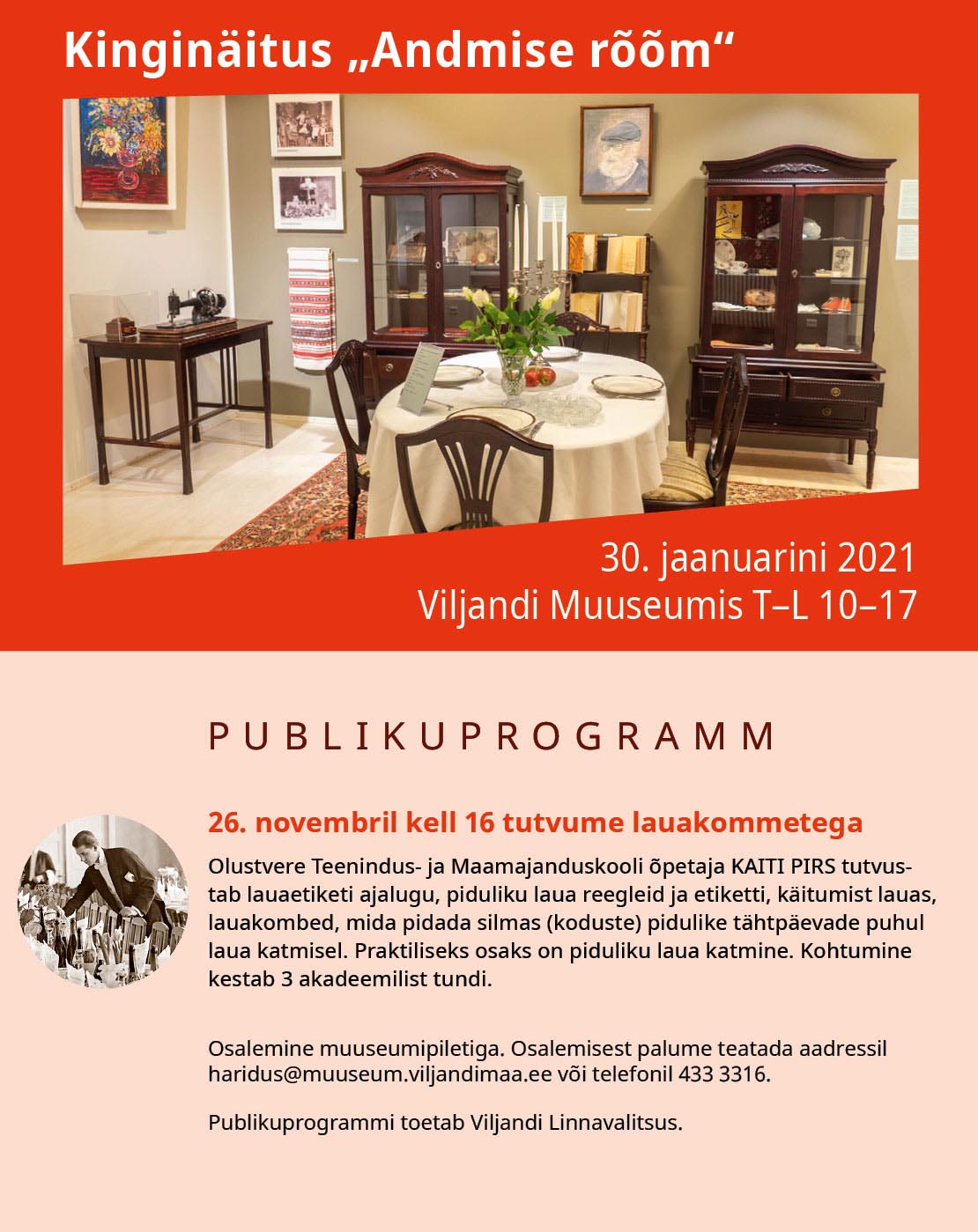 Kinginäituse publikuprogramm jätkub
