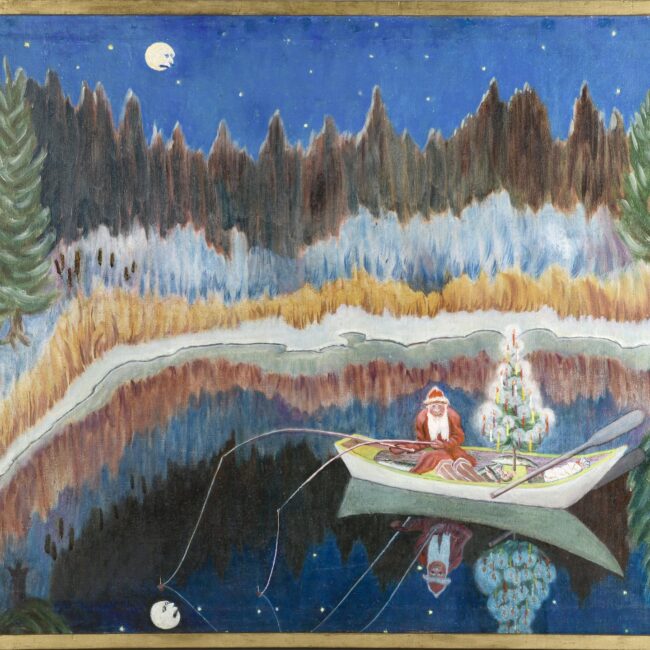 Paul Kondas "Näärivana kalastab"