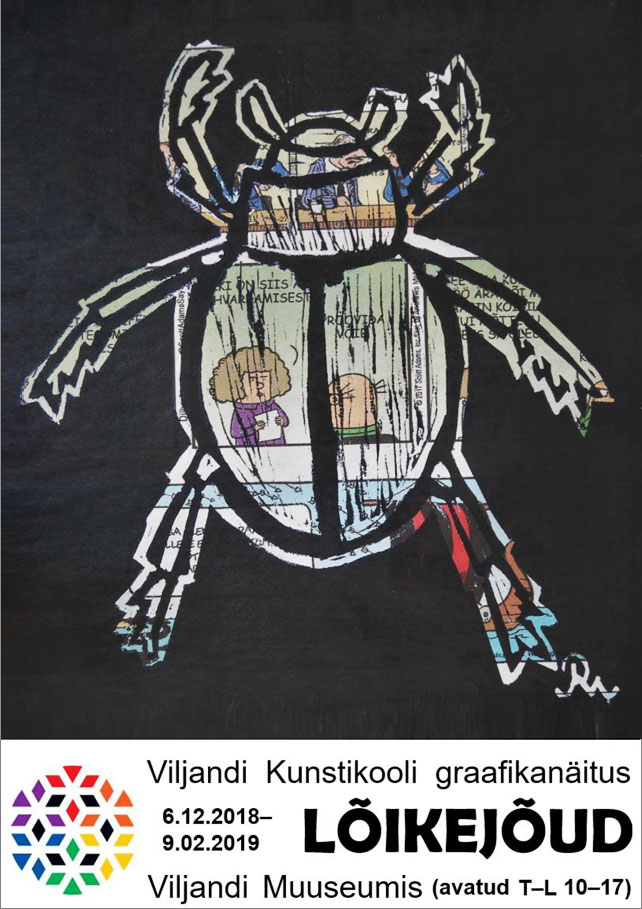 Graafikanäituse plakat