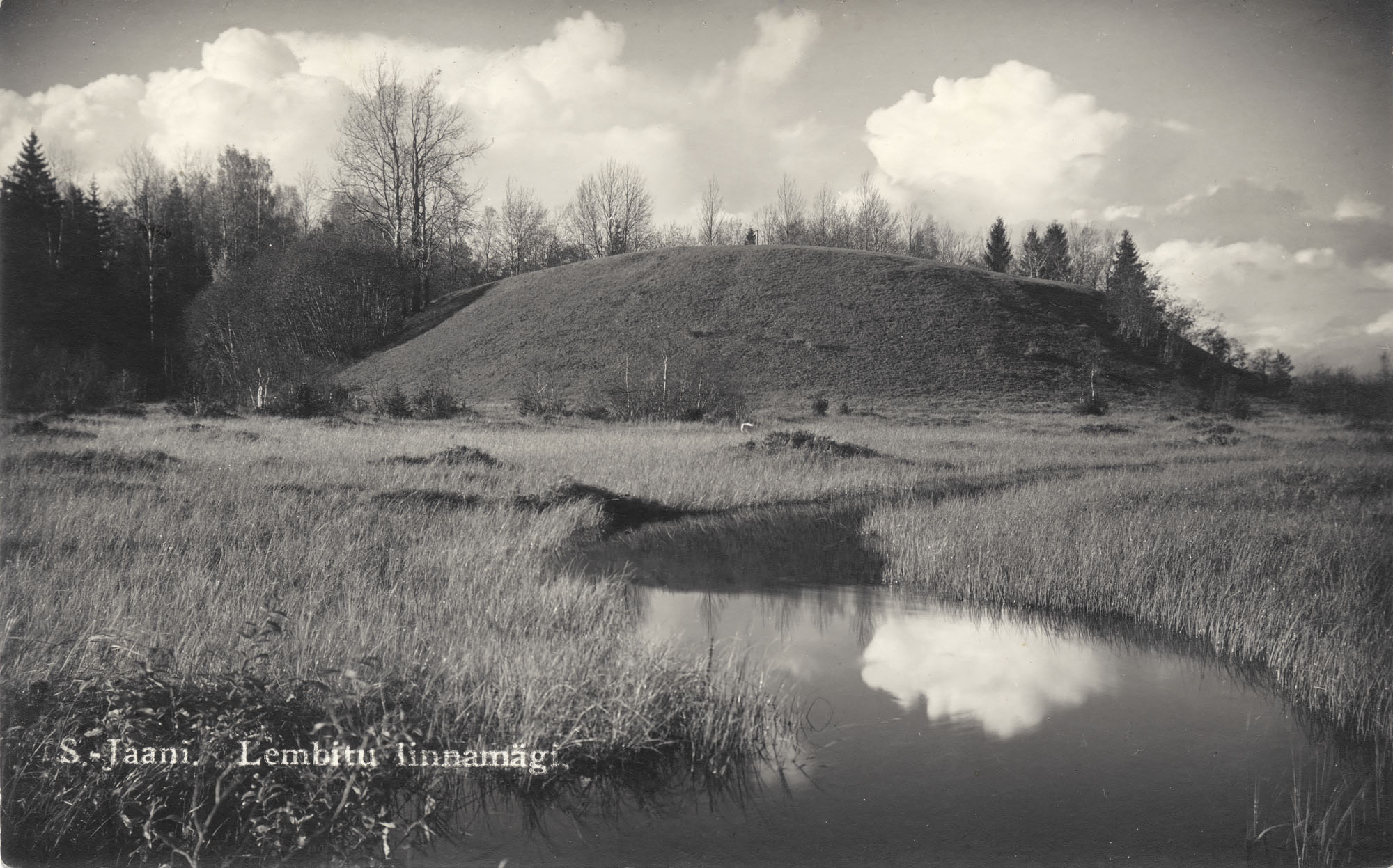 Lõhavere linnamägi 1930ndatel